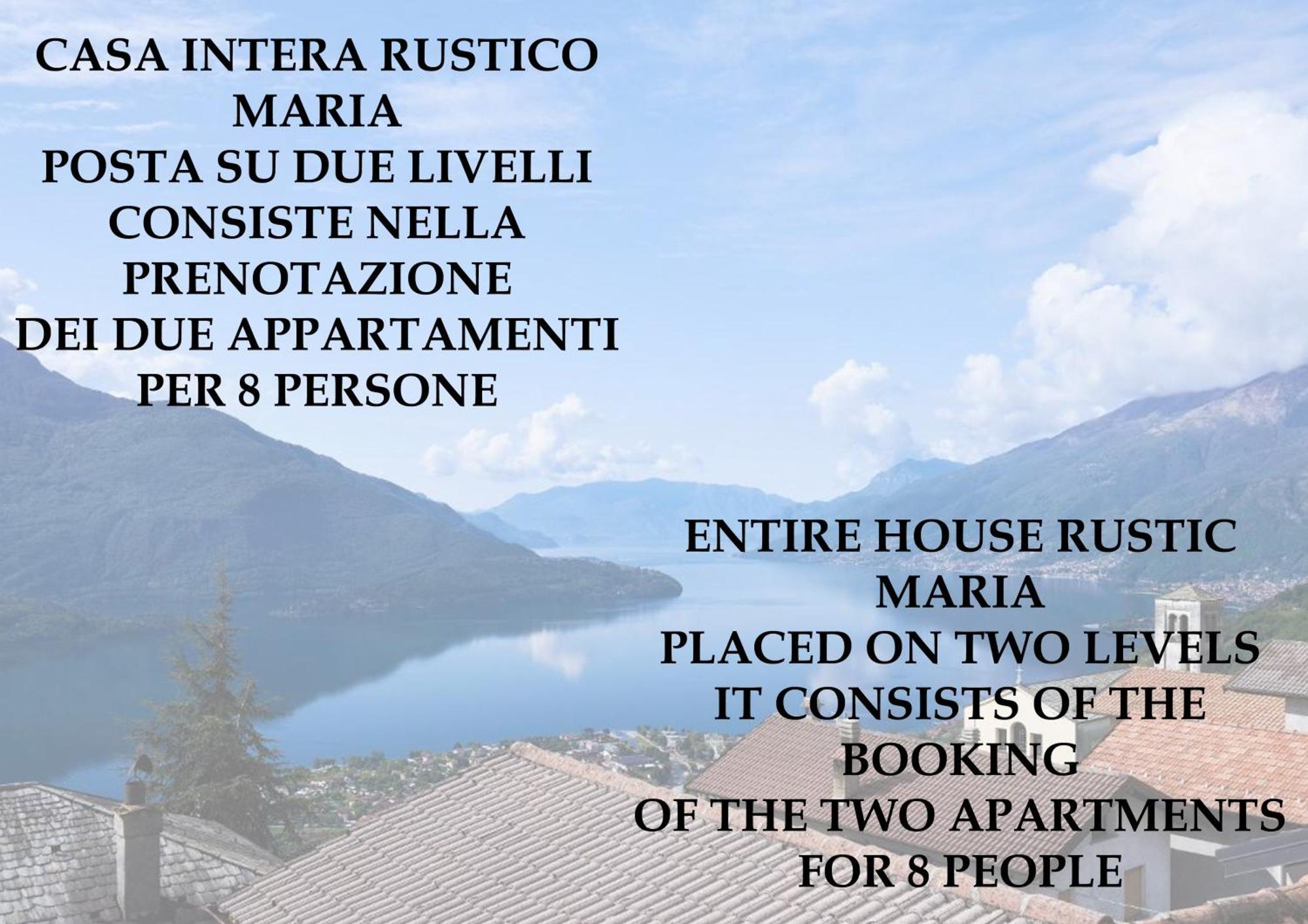 Apartament Rustico Maria Vercana Zewnętrze zdjęcie